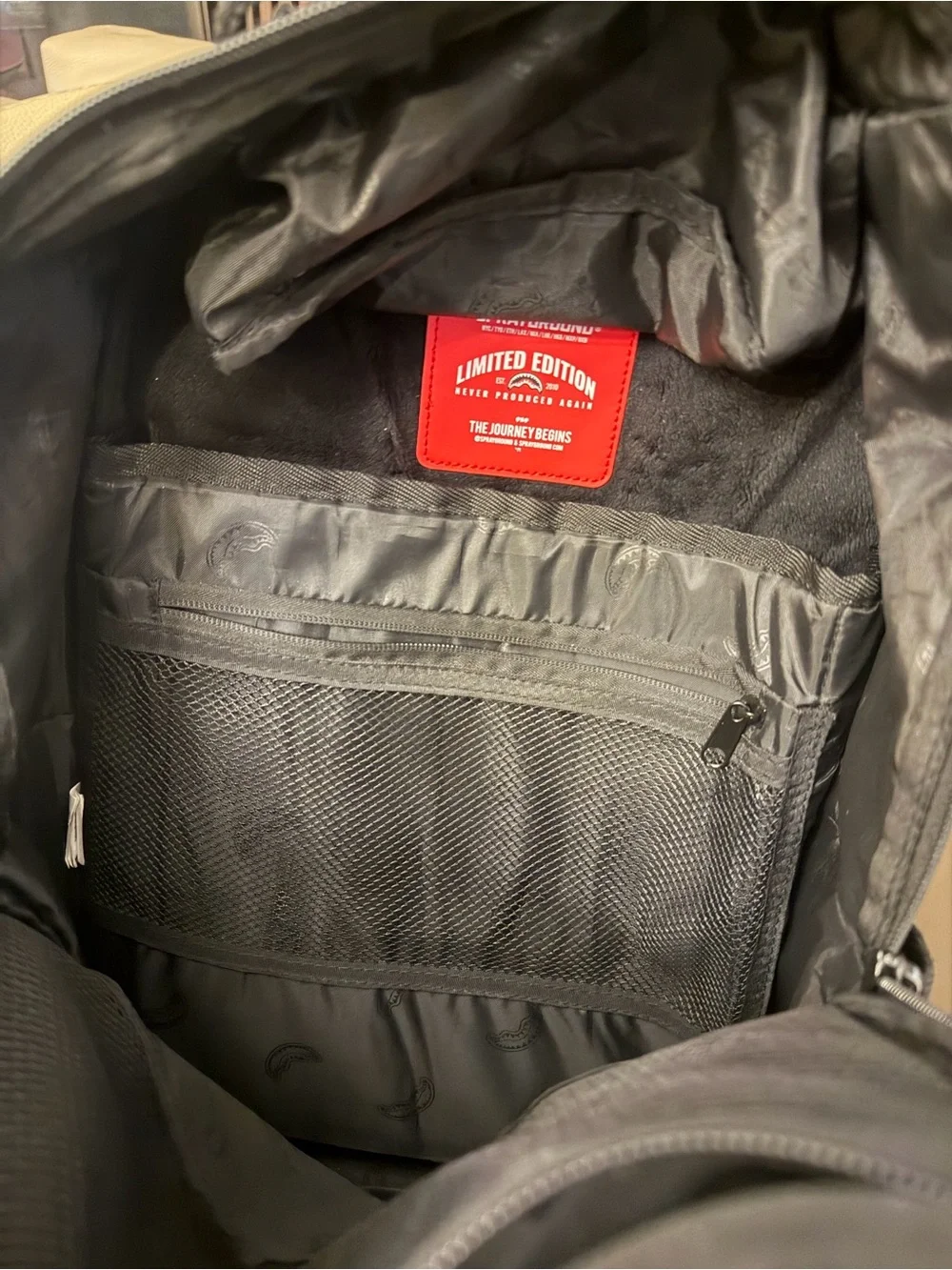 Sprayground Ghostbusters Tech Backpack - Black with Multicolor Accents